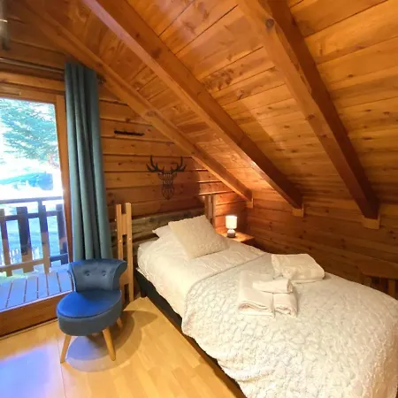 Le Renne En Bois Au Calme Avec Jacuzzi Chalet La Bresse