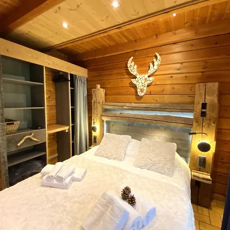 Chalet Le Renne En Bois Au Calme Avec Jacuzzi *