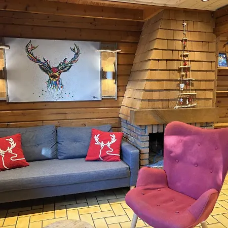 Domek alpejski Le Renne En Bois Au Calme Avec Jacuzzi *