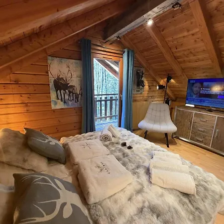 Le Renne En Bois Au Calme Avec Jacuzzi * La Bresse