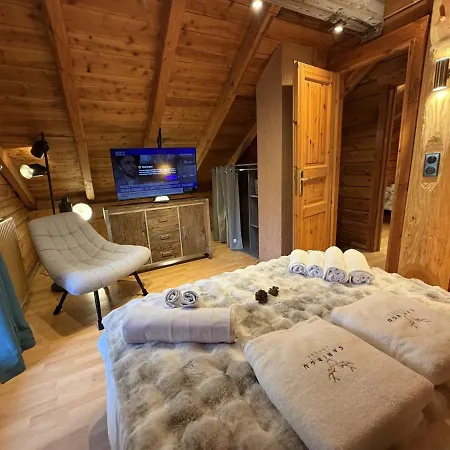 Le Renne En Bois Au Calme Avec Jacuzzi * La Bresse