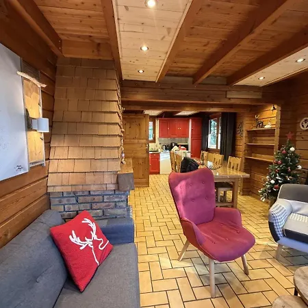 Le Renne En Bois Au Calme Avec Jacuzzi La Bresse