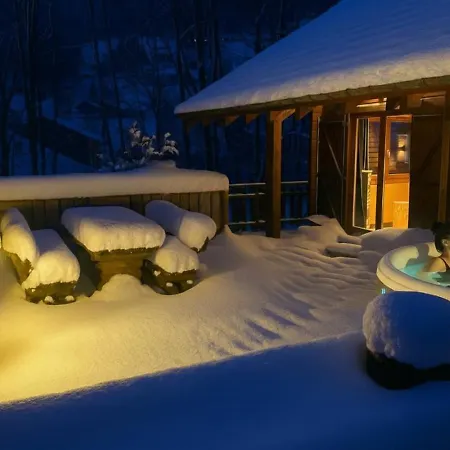 Le Renne En Bois Au Calme Avec Jacuzzi Domek alpejski *