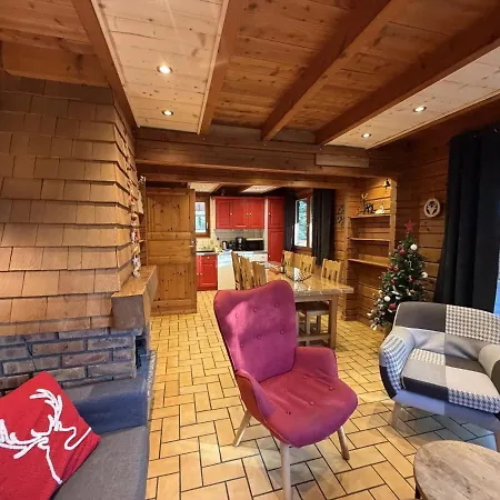 Le Renne En Bois Au Calme Avec Jacuzzi *