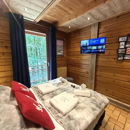 Alpehytte Le Renne En Bois Au Calme Avec Jacuzzi *