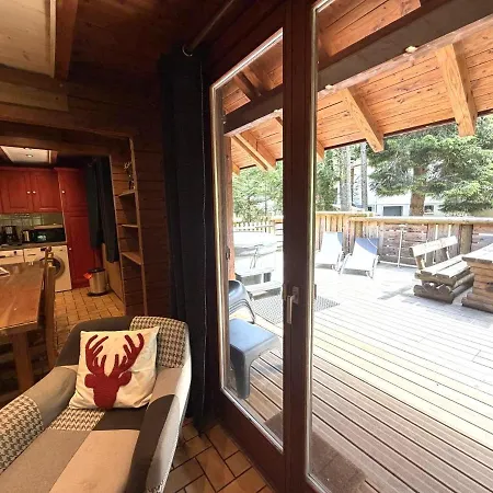 Alpehytte Le Renne En Bois Au Calme Avec Jacuzzi *