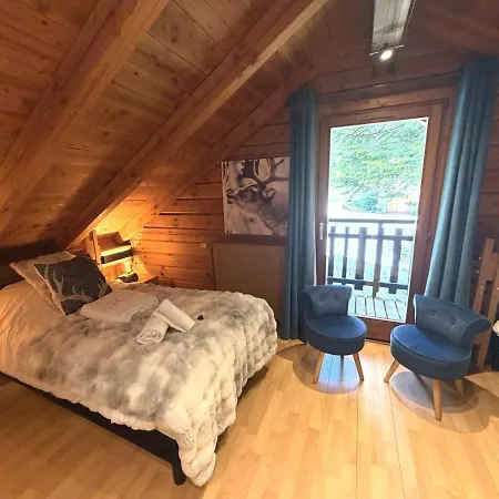 Le Renne En Bois Au Calme Avec Jacuzzi La Bresse