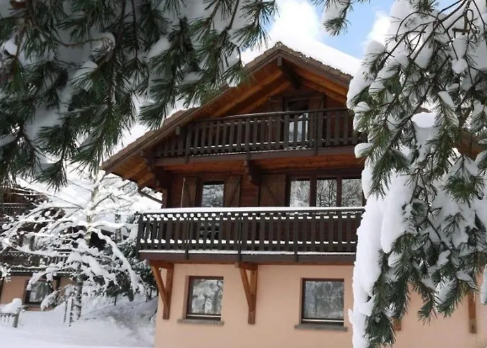 Le Renne En Bois Au Calme Avec Jacuzzi Horská chata La Bresse
