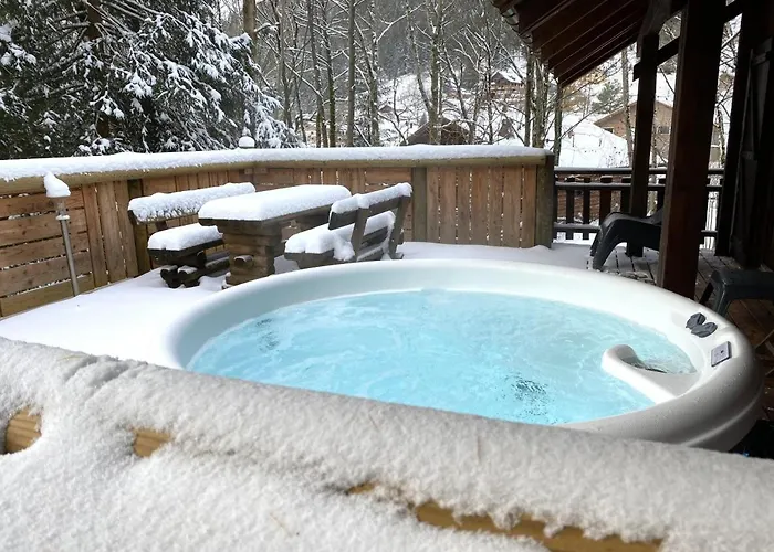 Le Renne En Bois Au Calme Avec Jacuzzi Horská chata *