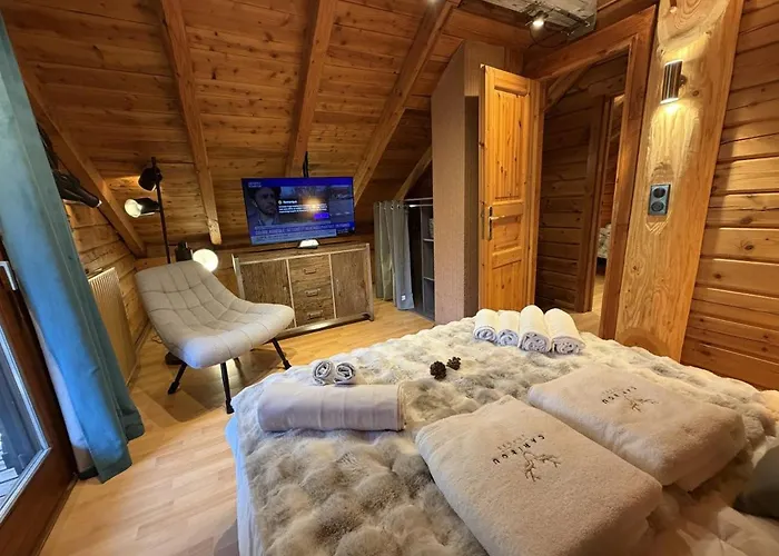 Le Renne En Bois Au Calme Avec Jacuzzi * La Bresse