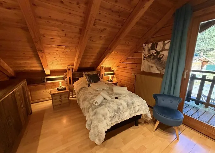 Le Renne En Bois Au Calme Avec Jacuzzi * La Bresse