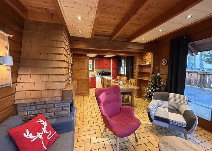 Le Renne En Bois Au Calme Avec Jacuzzi *