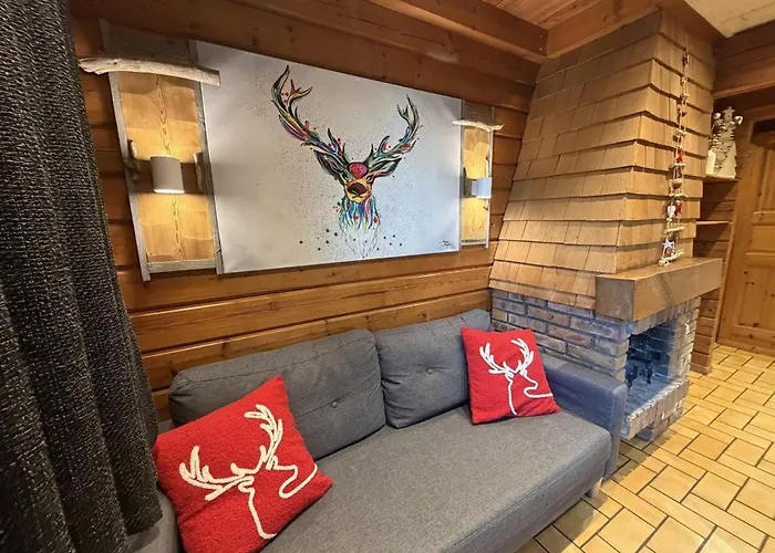 Le Renne En Bois Au Calme Avec Jacuzzi